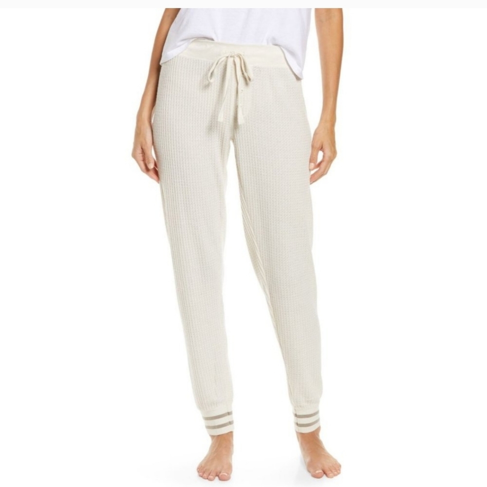 PJ Salvage stone waffle joggers